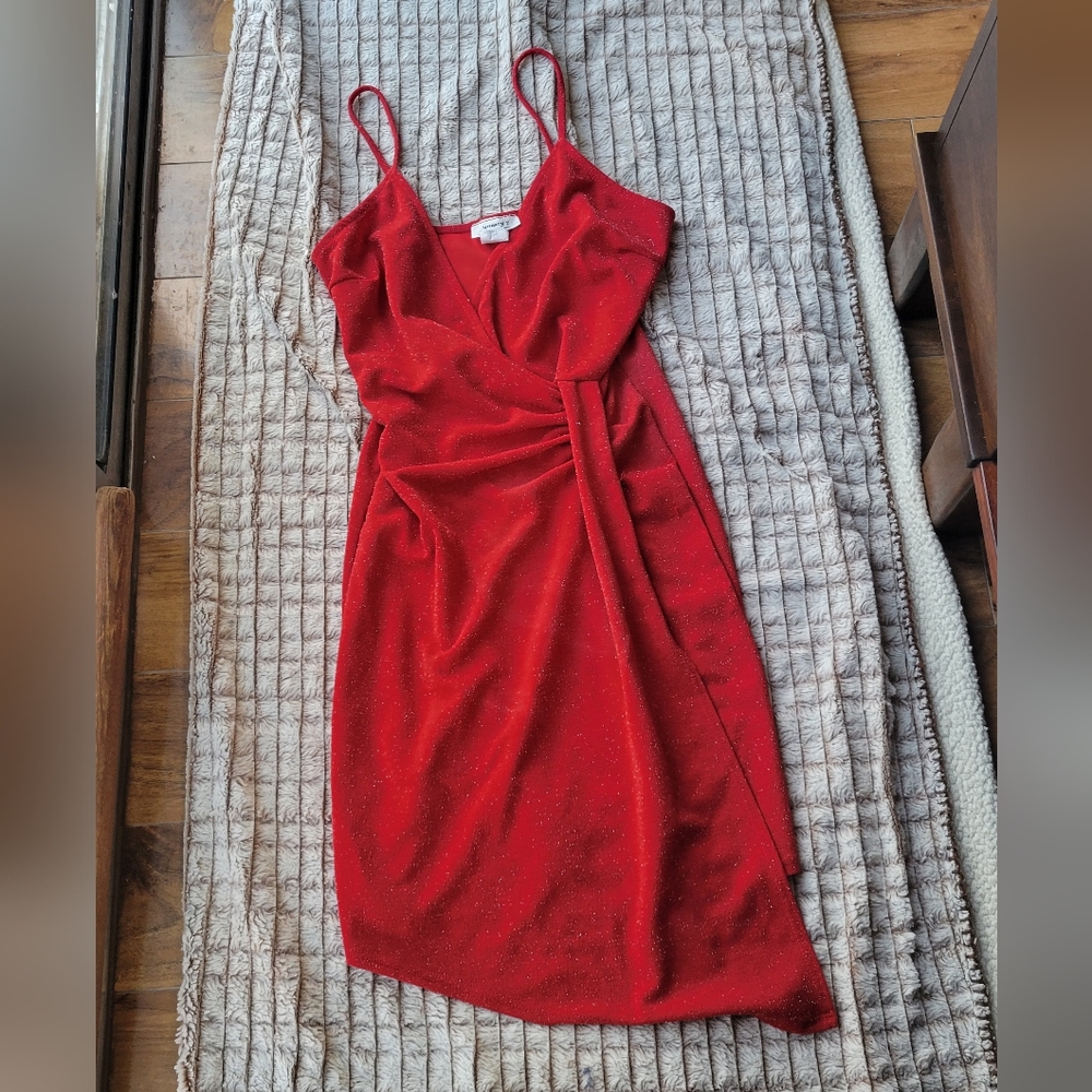 Red dress